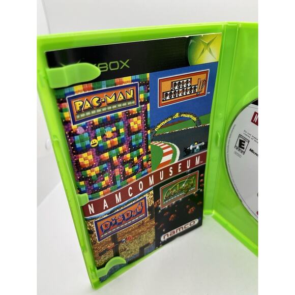 Namco Museum (Microsoft Original Xbox, 2001) Complete CIB Tested Works Game - Picture 4 of 8